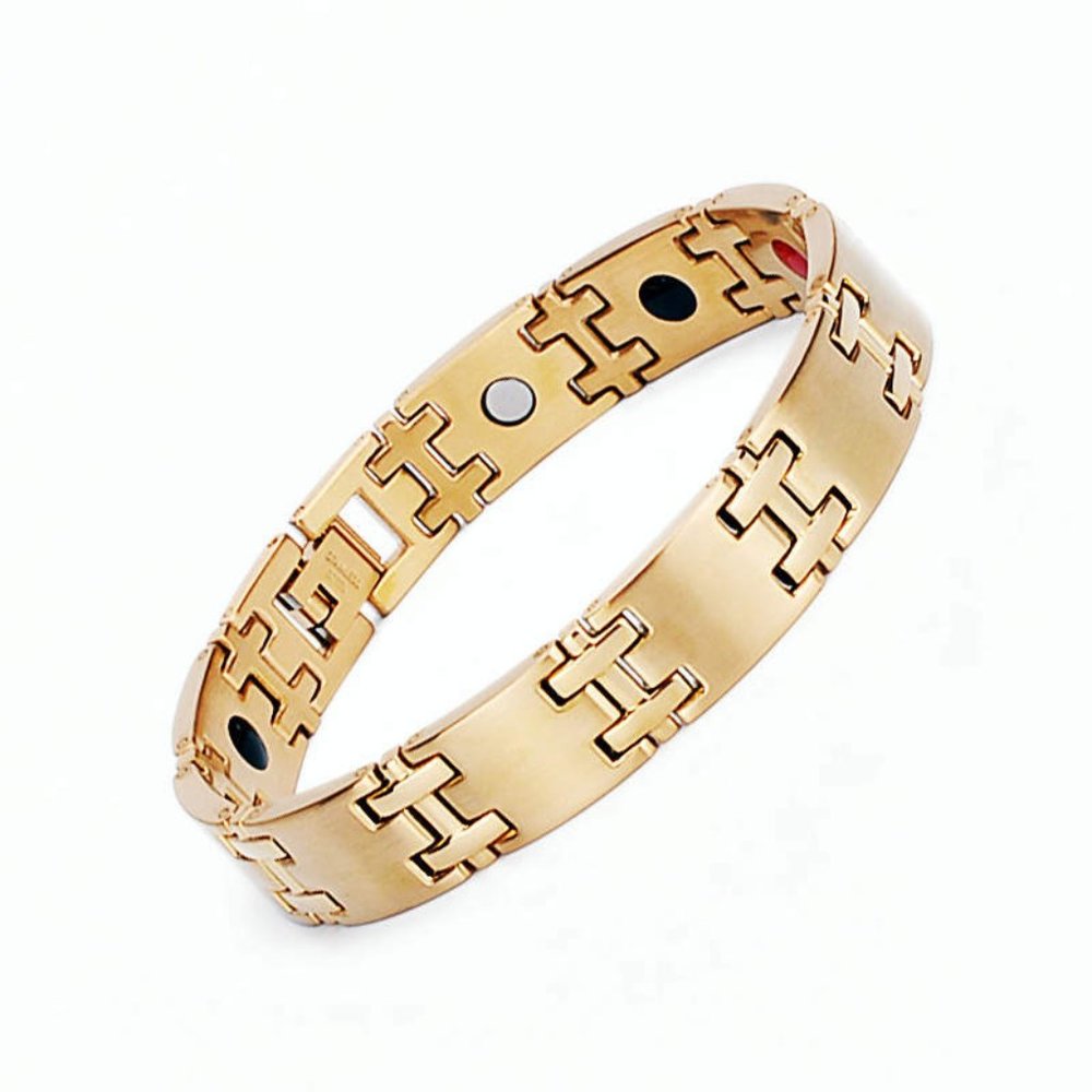 Energy Bracelet Stainless Steel Titanium Tungsten Magnetic